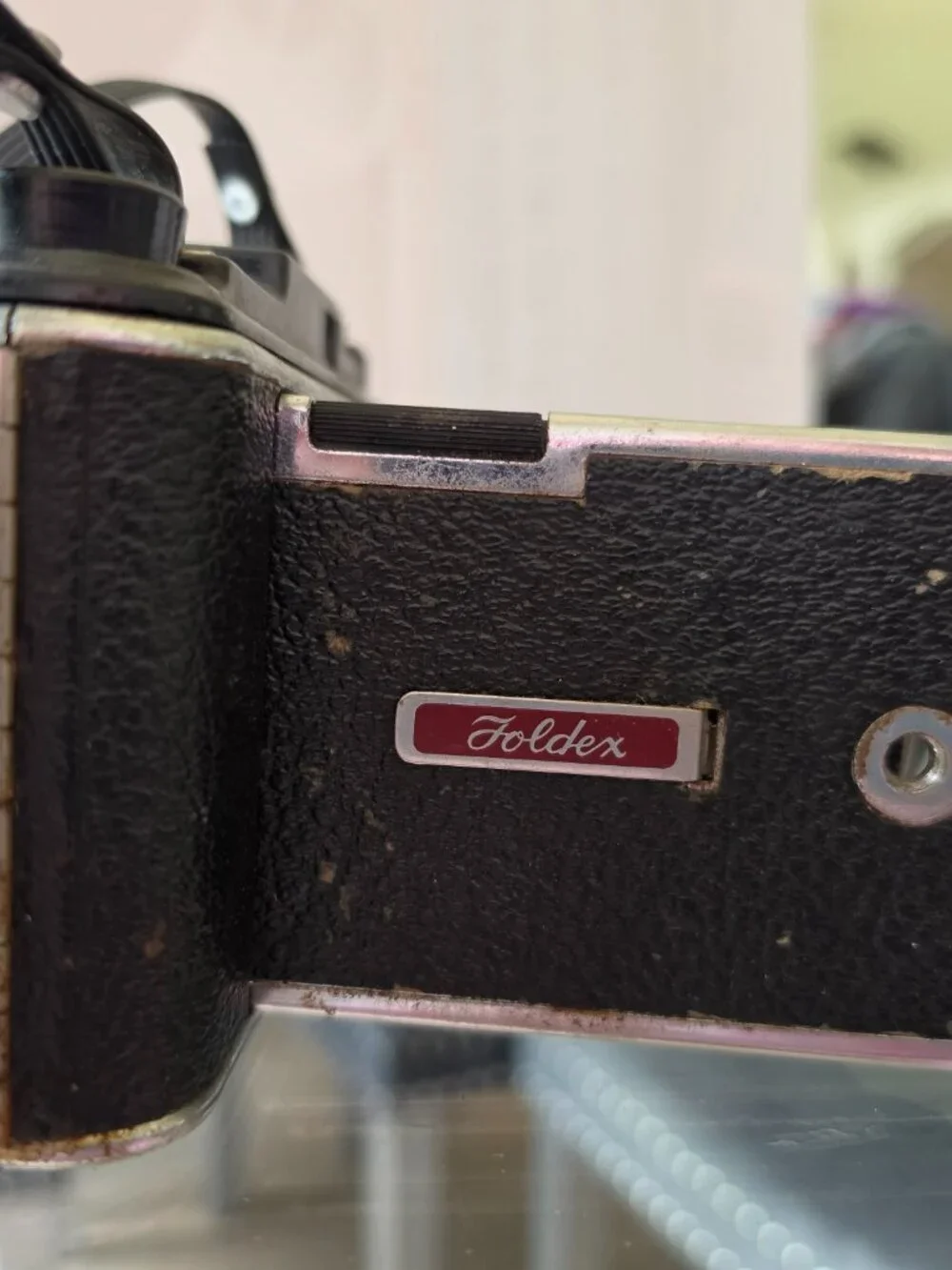 Pho-Tak Foldex 20 Vintage Folding Film Camera Untested